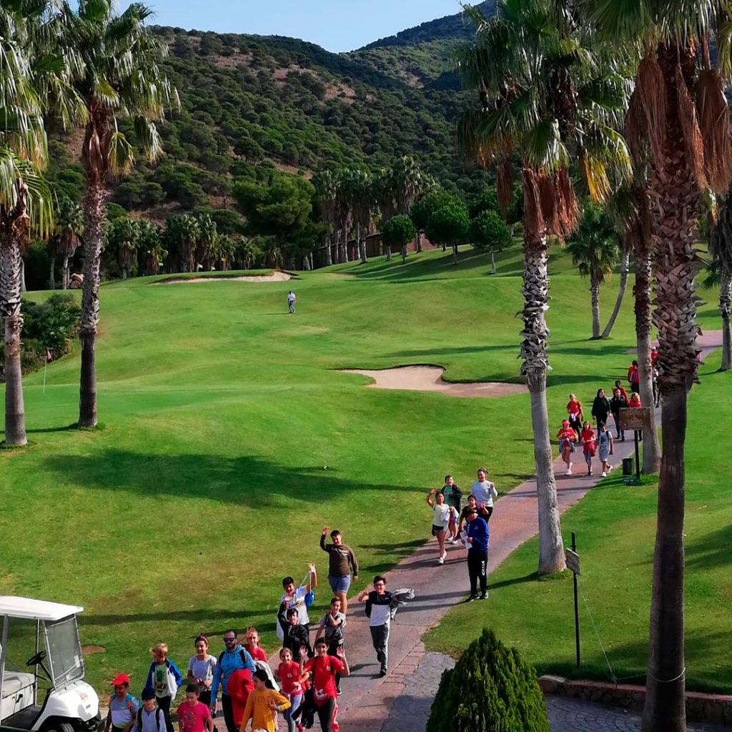 Golf en Málaga para niños